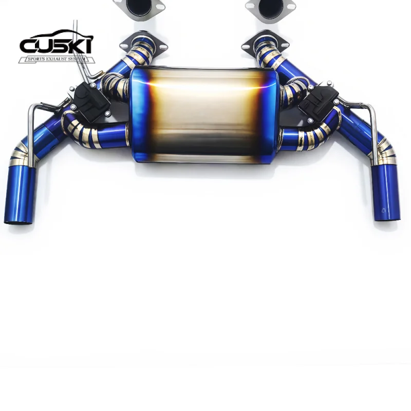 Catback Exhaust for Infiniti G37 Coupe 3.7L 2008-2021 Exhaust Pipes Titanium Alloy with Valves Car Exhaust Power Upgrade