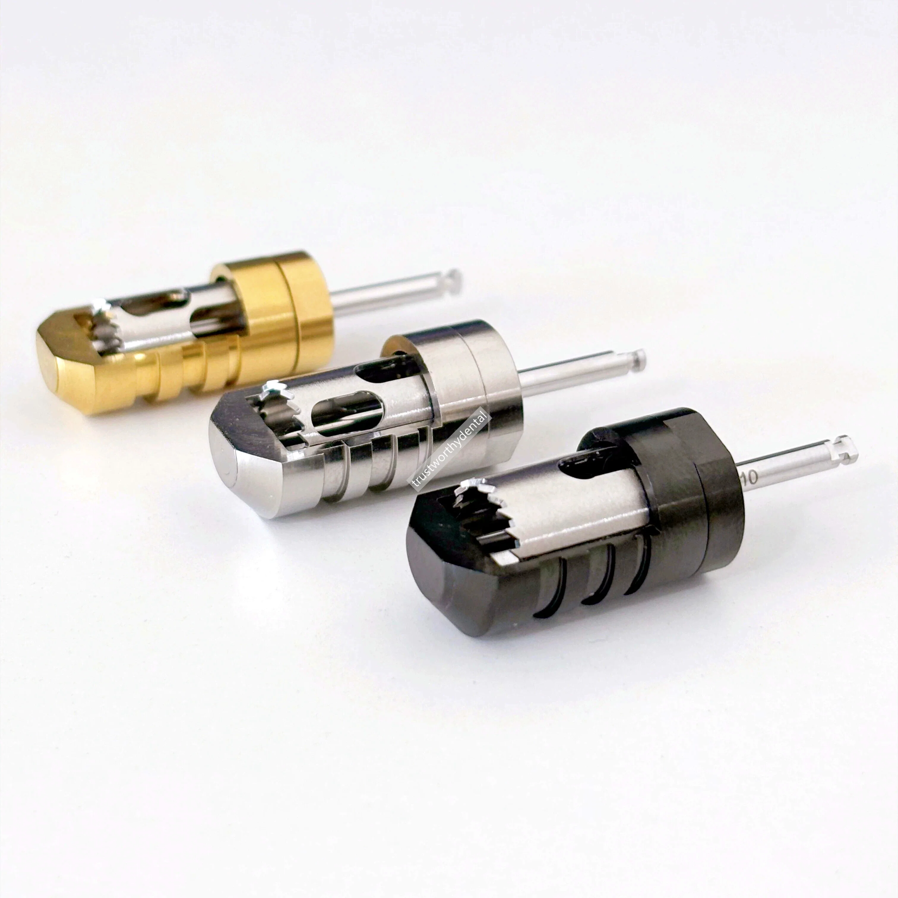 3 حجم الأسنان SLT كتل العظام الحصاد الحفر GBR تقنية Semilunar زرع العظام جامع نصف القمر الحصاد الحفر الأكمام المعدنية