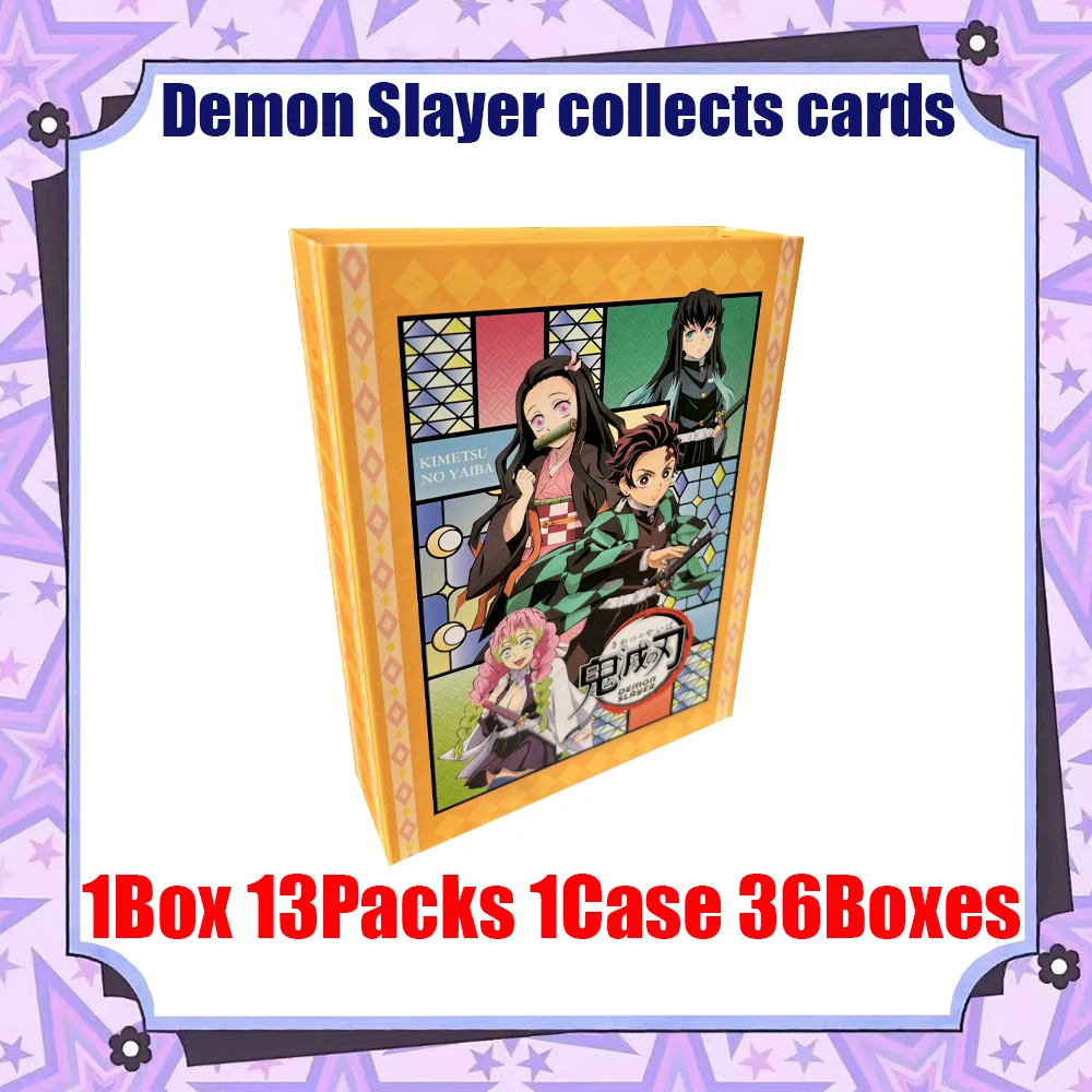 

Wholesale Demon Slayer Cards Booster Box TCG Game NR SSS Rare Cards Kimetsu Yaiba Table Toys For Family Children Christma Gifts