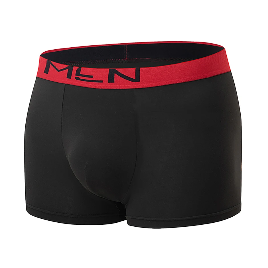 5/10-teiliges Set saisonale modische Herrenunterwäsche, flache Eckhose, bequem, Übergröße, Farbe, Herren-Shorts mit elastischer Taille – Detail 18