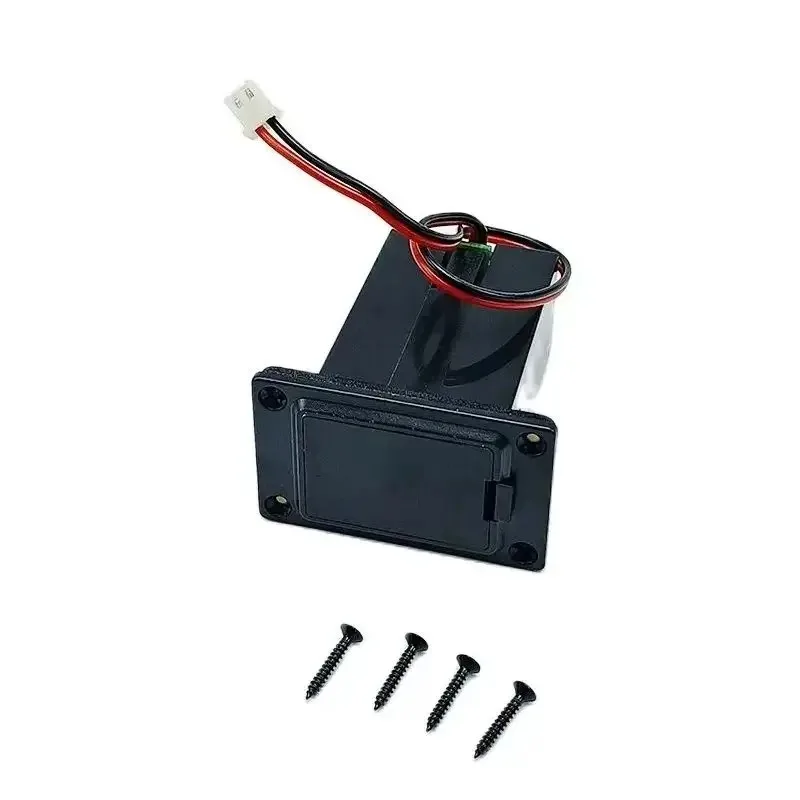 Suitable for Active Bass Guitar Pickup 9V  Box 9V Battery Holder/housing/compartment Cover with 2-pin Plug and Cable Contacts