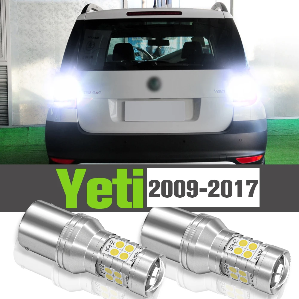 

2x LED Reverse Light Accessories Backup Lamp For Skoda Yeti 2009-2017 2010 2011 2012 2013 2014 2015 2016