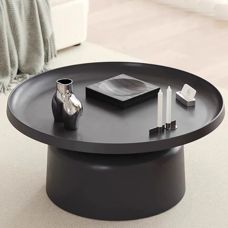 Juego de mesa de centro Simple y única, mesas de centro modernas de lujo, ahorro de espacio, minimalistas de Metal, decoración de Kaffee Tische