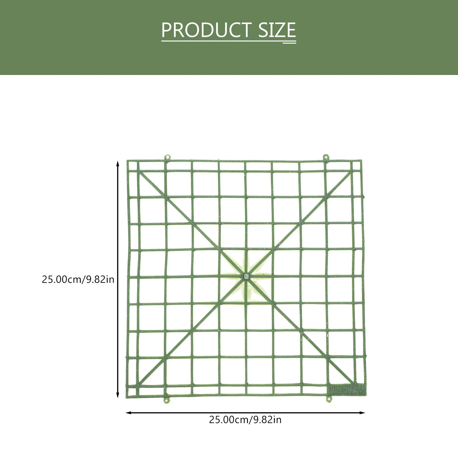 8 قطعة رفوف ترتيب الزهور مادة بلاستيكية موثوقة مربعة الشكل رف أنيق المنزل مكتب زخارف للحانات لوحات شبكة الزهور