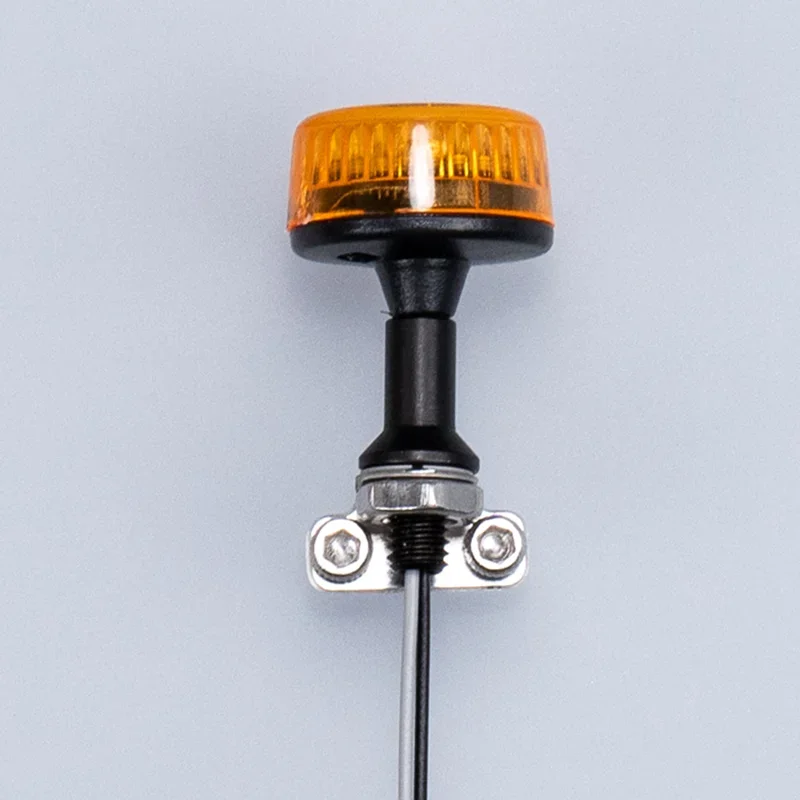 LED 5V Simulated Rotating Light Warning Lamp for 1/14 Tamiya RC Truck SCANIA 770S R620 VOLVO BENZ Arocs MAN TGX Car