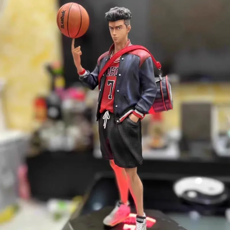 Slam Dunk Miyagi Ryota Personalizado Criativo Presente de Férias Figura Modelo Dos Desenhos Animados Anime Filme Personagem Ornamento de Mesa Atacado