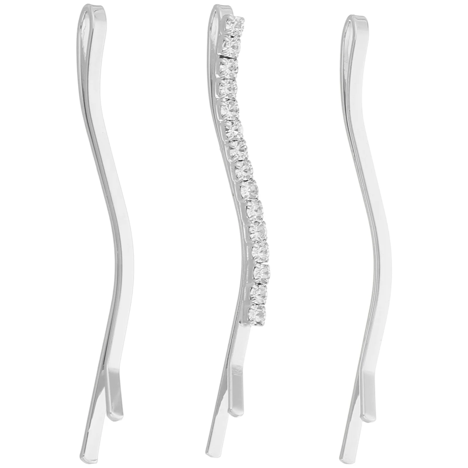 

1 set Rhinestone Bangs Clip Elegant Japanese Korean Hair Accessories Vintage Side Clip For Women Thick Fine Long Hair Styling