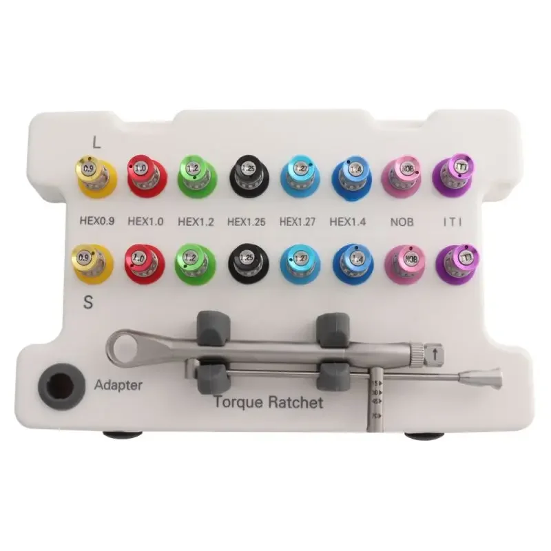 COXO 360513 DSX Dntal Instrument Impant Torque Wrench Planting Repair Tool Kit