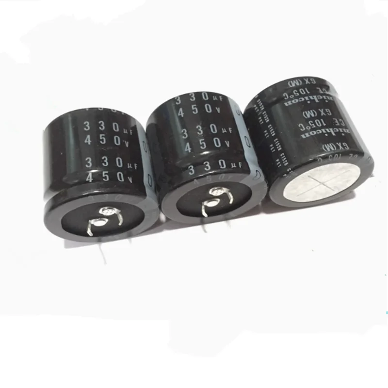 1PCS Aluminum Electrolytic Capacitor 450V 330UF 22X45 22X35 25X40 25X60 30X25 30X45 30X60 35X30 35X40 35X50 35X60 35X80 22X60