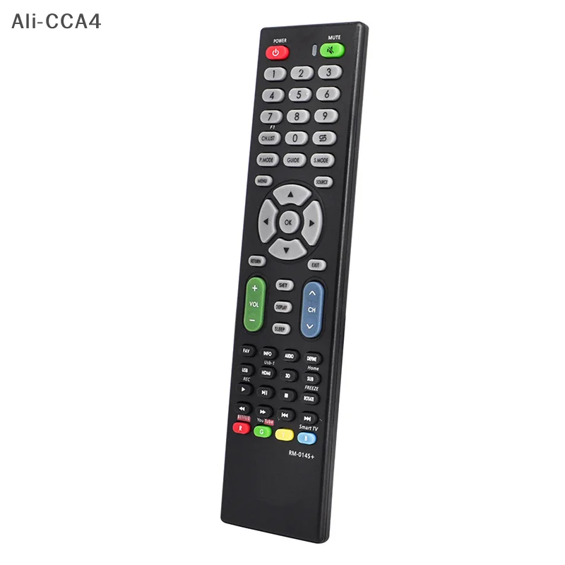 CCA4-Universal TV Remote Control Replace Compatible Use Universal TV Remote Control Need to Set According to the Manual RM-014S+