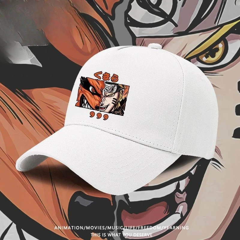 

Naruto Baseball Cap Anime Cosplay Hat Sun Protection Outdoor Casual Unisex