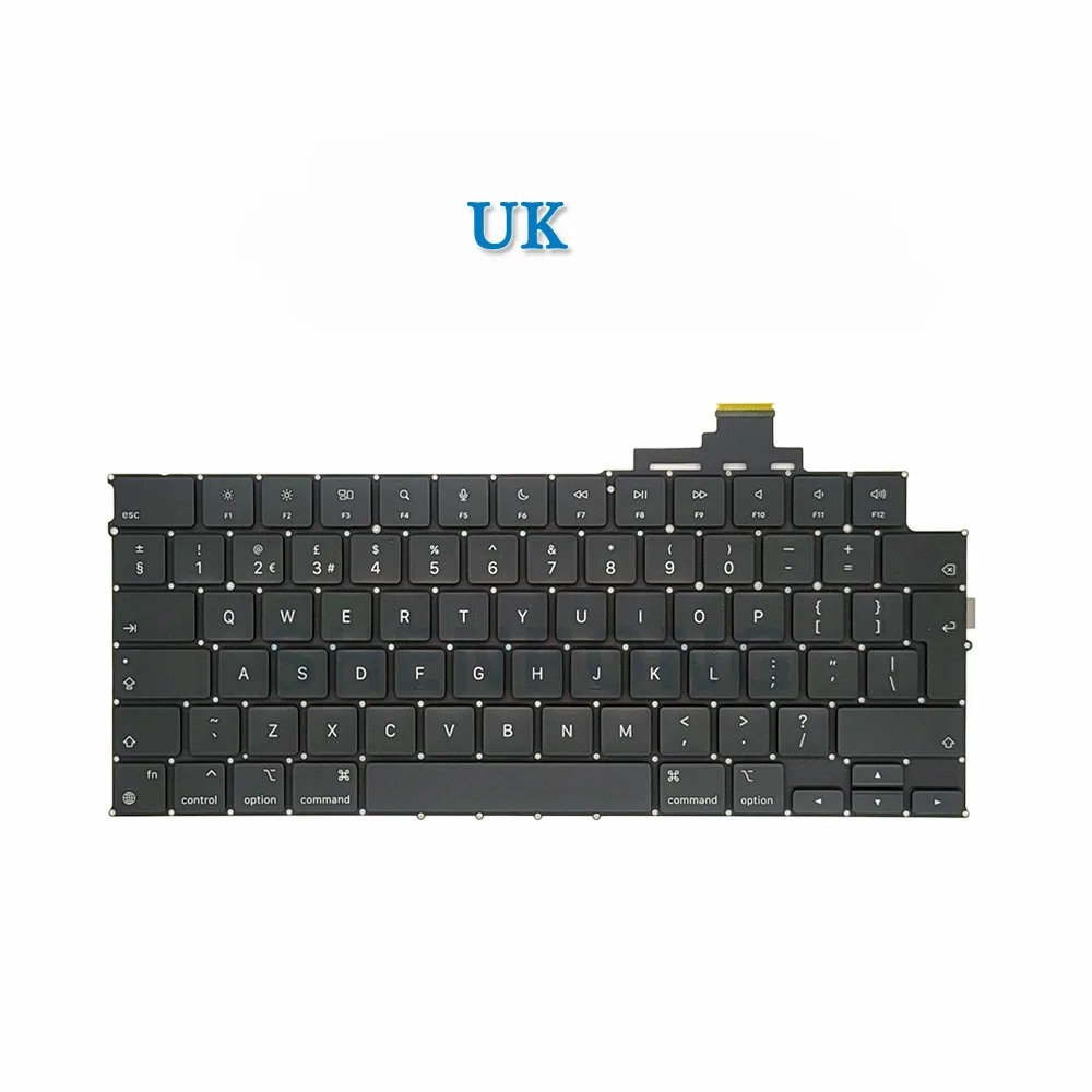 A2941 Keyboard US UK English French German Spanish Russian For