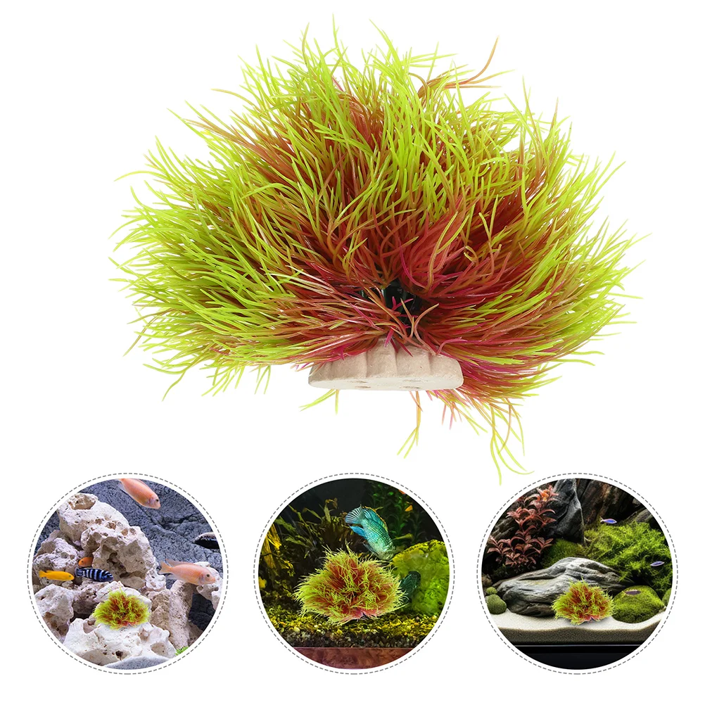 

Fish Tank Simulated Aquatic Plants Decor Fake for Aquarium Ornaments Decorations