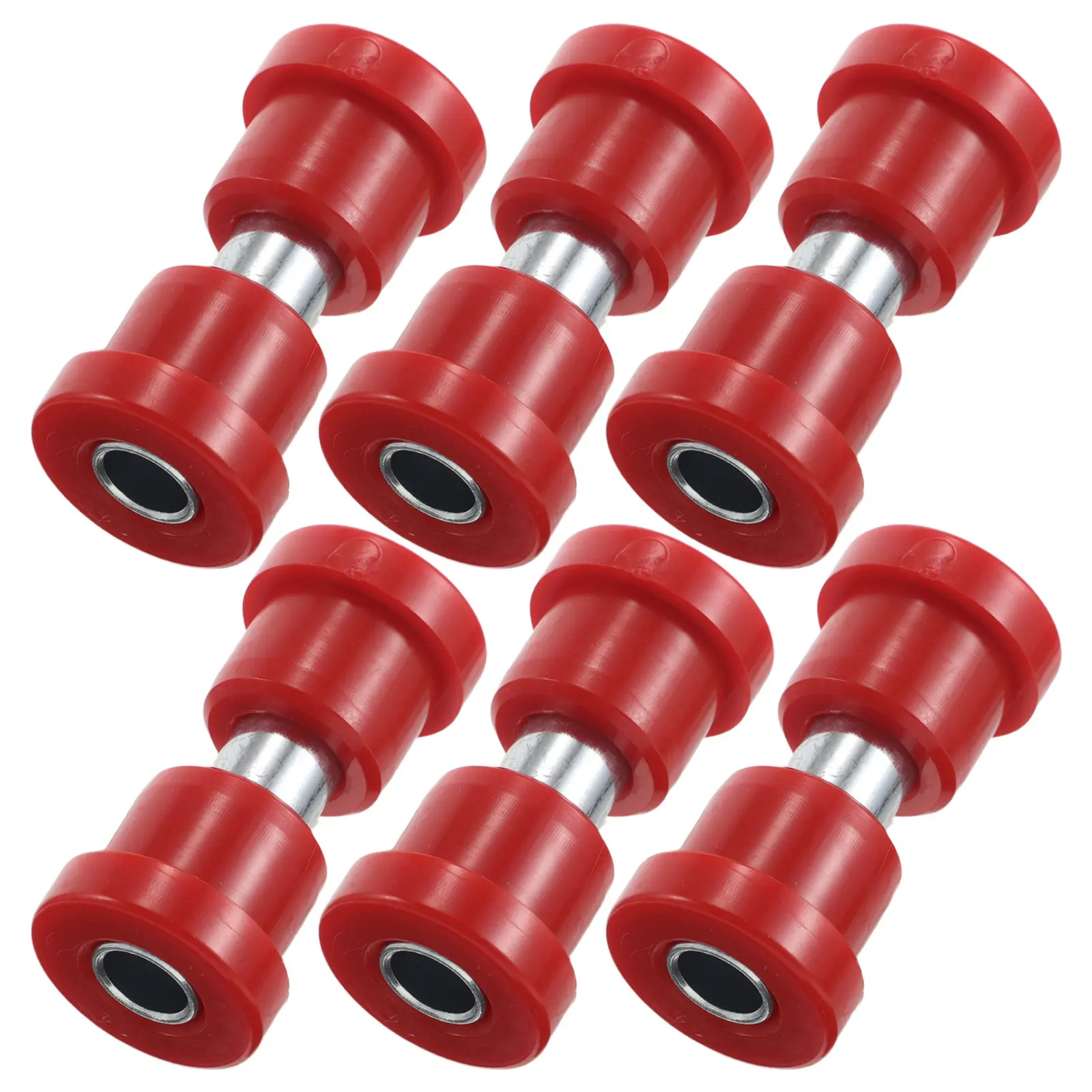 

6Pcs Golf Cart Leaf Spring Bushing Sleeve Kit Heavy Duty Replacement Parts Front Rear Suspension for Club Car Accessories