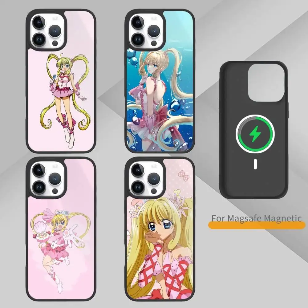 

M-Mermaid M-Melody Pichi Pitch Phone Case For iPhone 17,16,15,14,13,Pro,Max,Plus,Magnetic For Magsafe Wireless Charging