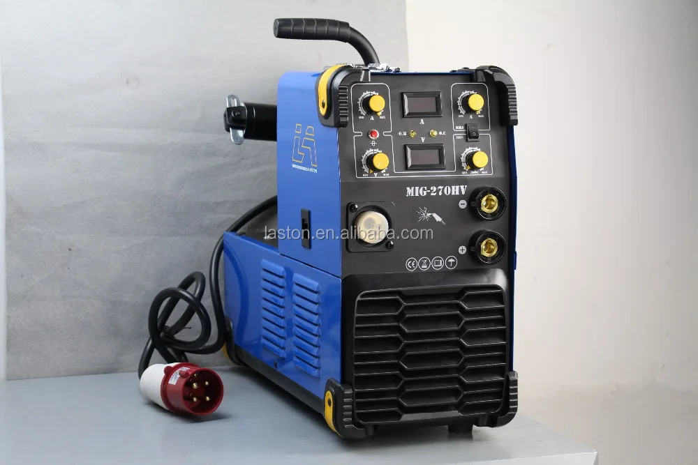 Hot Sell 50HZ DC Save 60% Three Phase Inverter Pulse AC DC 270A MIG MMA Welding Machine