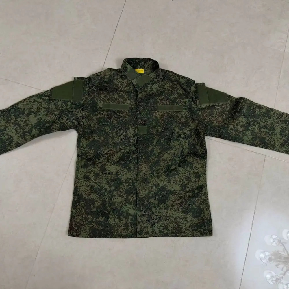 Style Camo Combat Suit Men Women Tactical Training Outfit Breathable Durable Hiking Hunting Gear Set