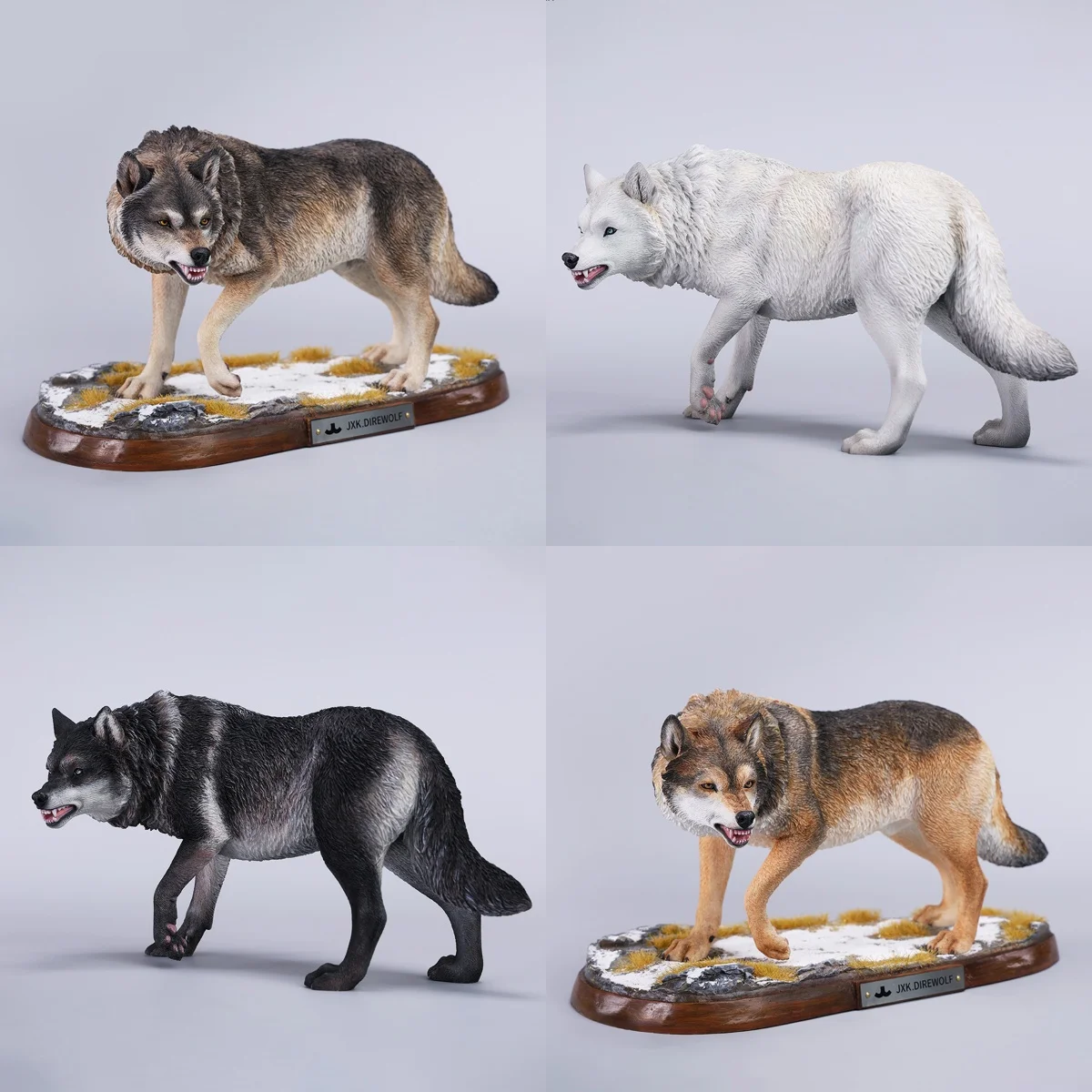 HiPlay JXK Direwolf 1/6 Scale Miniatures Toys Animal Figurine JXK242