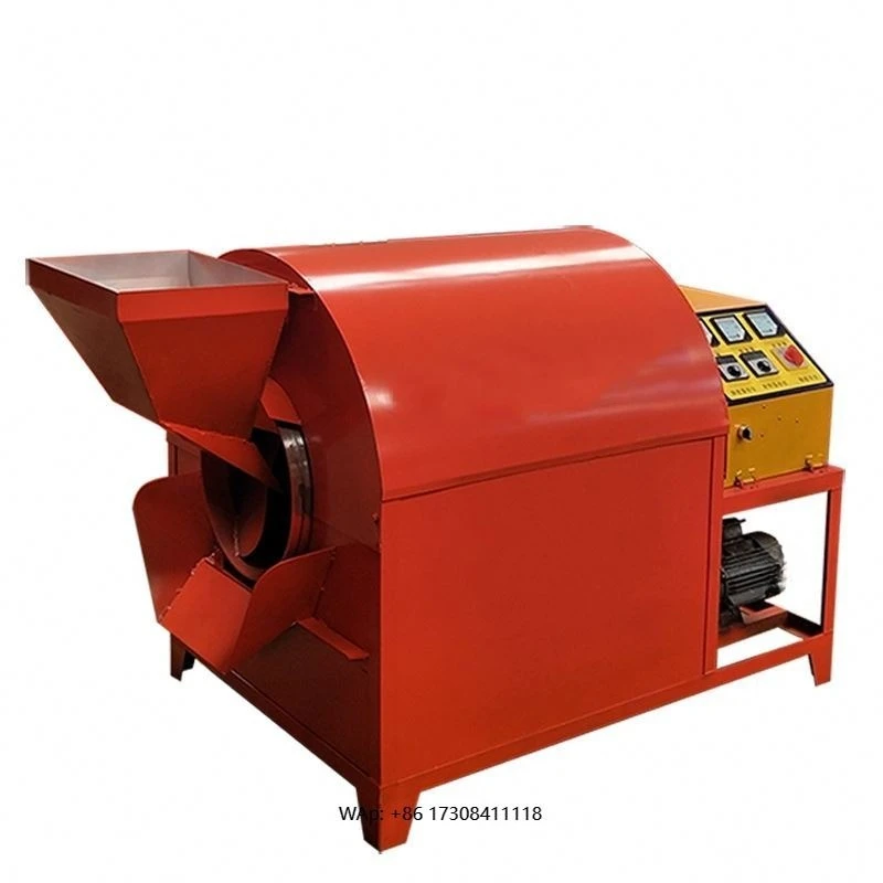 

600-800Kg/h Commercial Peanut Machine 30kg Nut Roaster Seed Pot BTMA Electric Bean Corn Fruit Wheat Seed Roaster