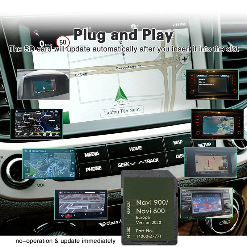 Navigation SAT NAV für Opel Chevrolet Navi 900/600 GPS SD-Karte Karte UK Europa Karte 2021 Neuestes Update