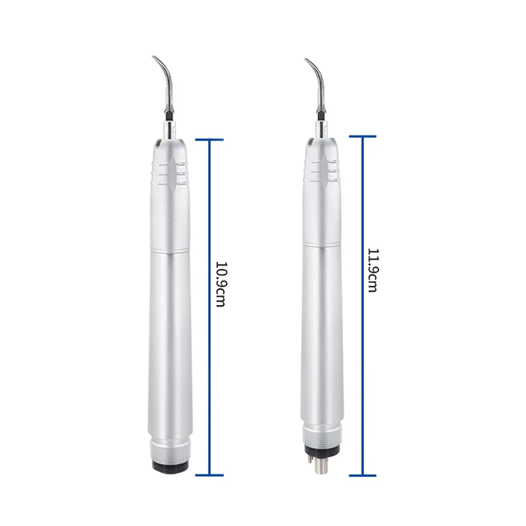 1Set Dental Air Scaler 2/4-Hole Ultrasonic Air Scaler Tooth Cleaner Working Tip Wrench Oral Instrument Sandblaster