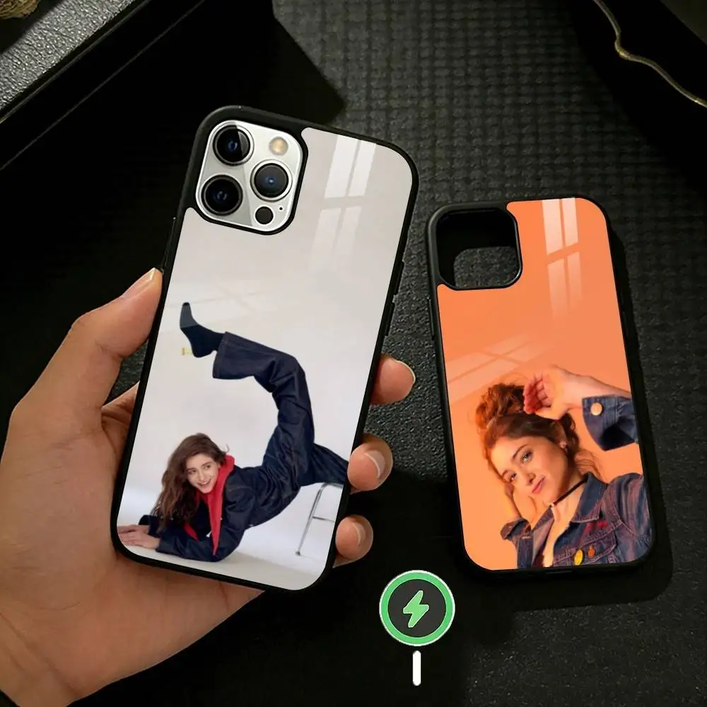 

Retro Chic Vibe Natalia Dyer Phone Case For iPhone 17/16/15/14/13/12/Plus/Pro/Max for Magnetic Wireless Charging