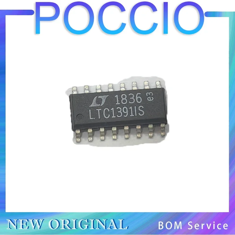 LTC1391 LTC1391CGN LTC1391IGN LTC1391IS - Multiplexeur analogique 8 canaux avec interface série en cascade