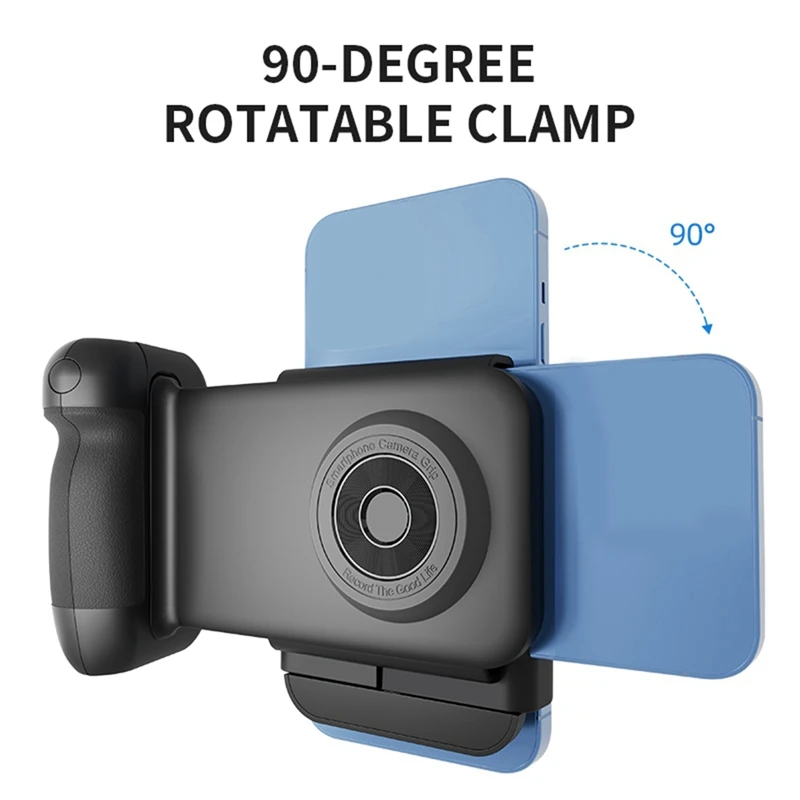 Bluetooth Selfie Stick With Remote Shutter Anti-Shake Phone Holder, Stabilizer For Video Shooting, For Smartphones A