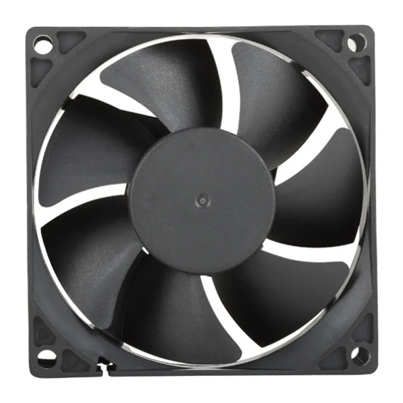 LDPCSJ 8025 3Pin 8cm Cooling Fan PC Computer Case DC 12V Molex 4PIN Mute 8025 With 80*80*25mm image 5