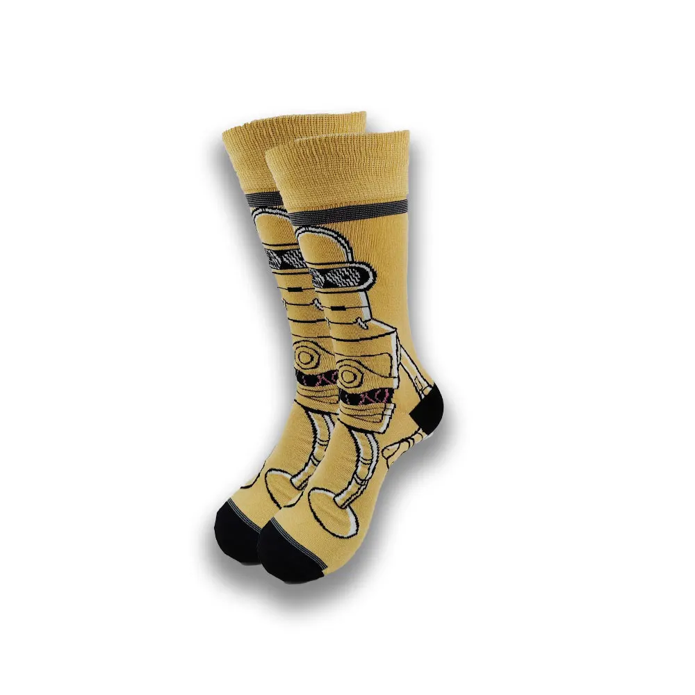 Men Cartoon Anime Funny Socks Male Hip Hop Novelty Comfortable Skateboard fashion men socks