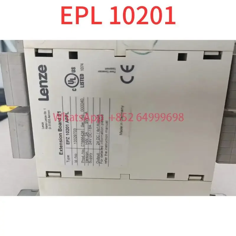 

Second-hand EPL 10201 frequency converter has good function