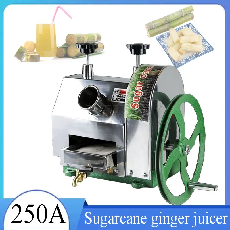 Hand Held Stainless Steel Desktop Sugar Cane Machine Commercial Sugarcane Juicer  Cane-Juice Squeezer Cane Crusher