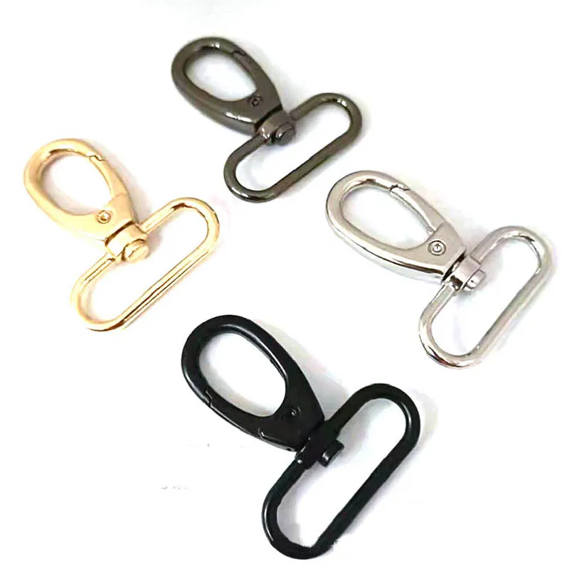 

Metal Swivel Curved Lobster Clasp Trigger Clips Bag and Purse Strap Hook Smart Snap Hooks 38mm