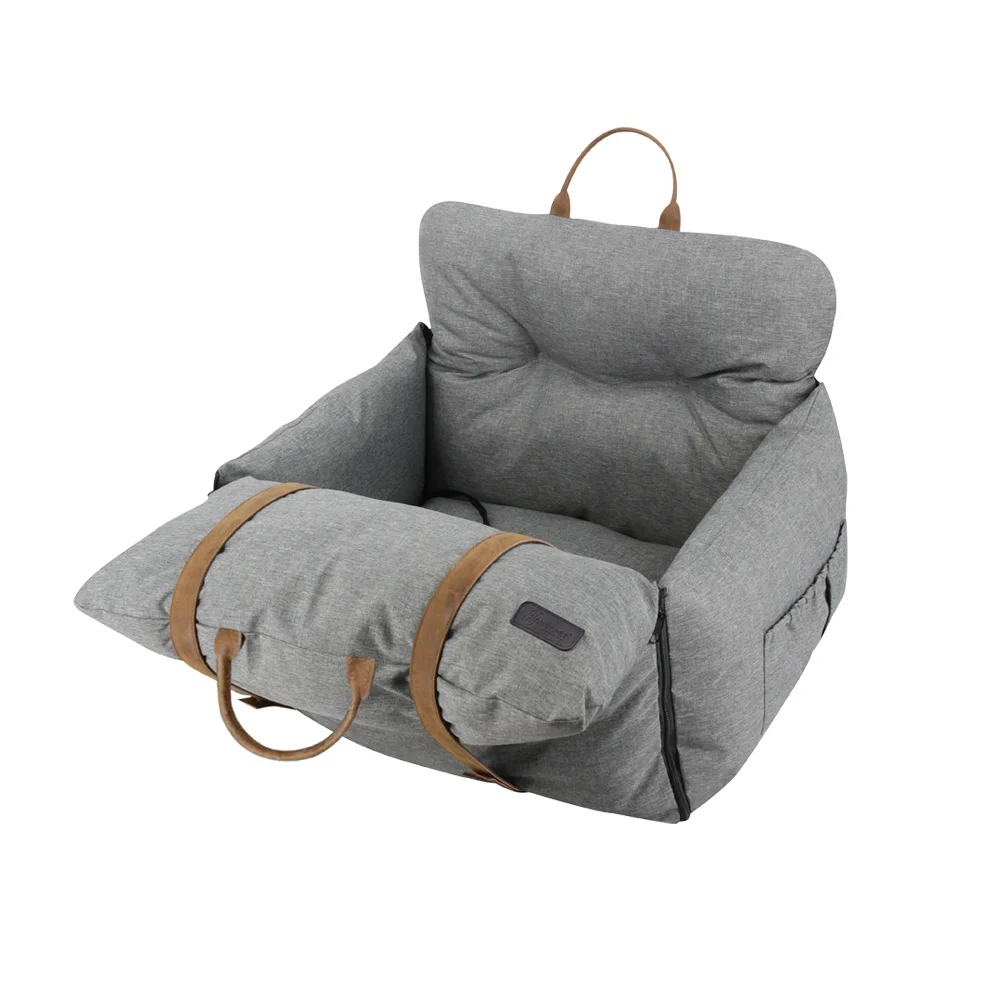 الجملة الكلب الداعم مقعد السيارة مقاومة للماء الكلب مقعد السيارة السرير المحمولة دلو على شكل الداعم مقعد السيارة للحيوانات الأليفة المضادة للانزلاق