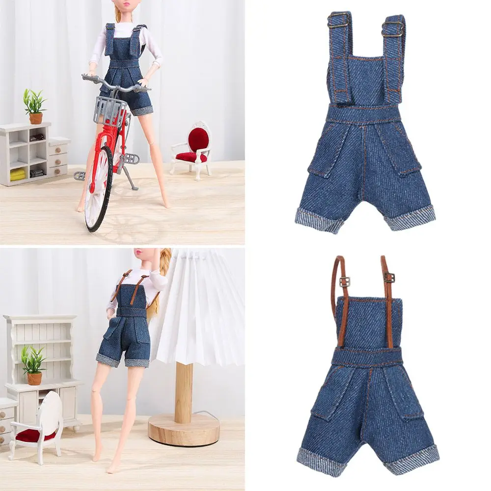 خلع الملابس بيت اللعب الاطفال هدية دمية وزرة تي شيرت أبيض صغير اكسسوارات ملابس دمى