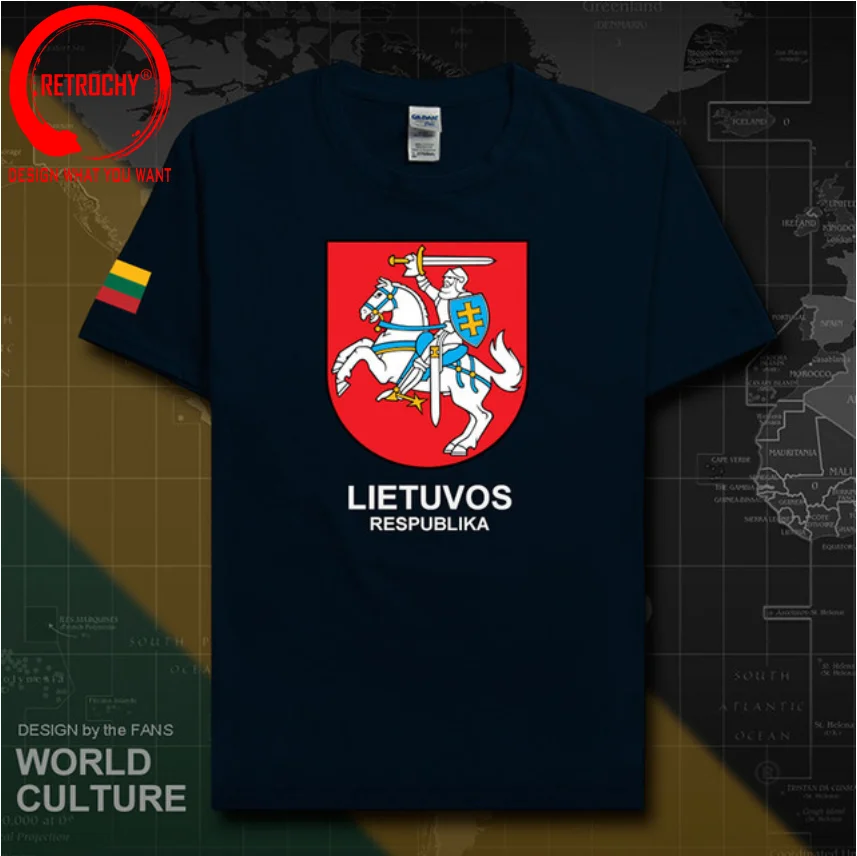 Lithuania Lithuanian men T shirt Fashion Jerseys Nation Team T-shirt Arm of Coats Clothing Ssporting LTU Lietuva Lietuvos tshirt