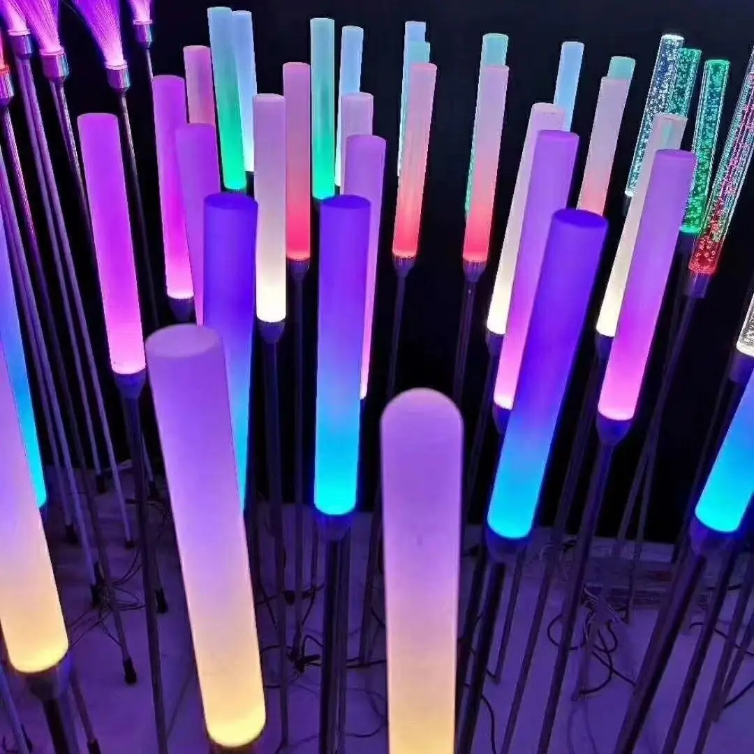 Acrylic Round Rod,1/4 inch Diameter 10 inch Length,Multicolor Straight Line,Solid Plastic PMMA Bar Stick 20pcs