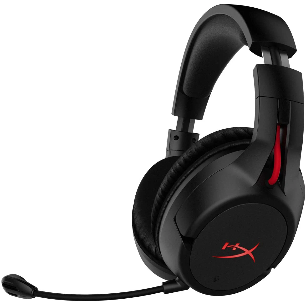 Hyper X Cloud Flight headphones Red LED Light Wireless Gaming Headset Detachable Noise Cancelling Microphone Headset