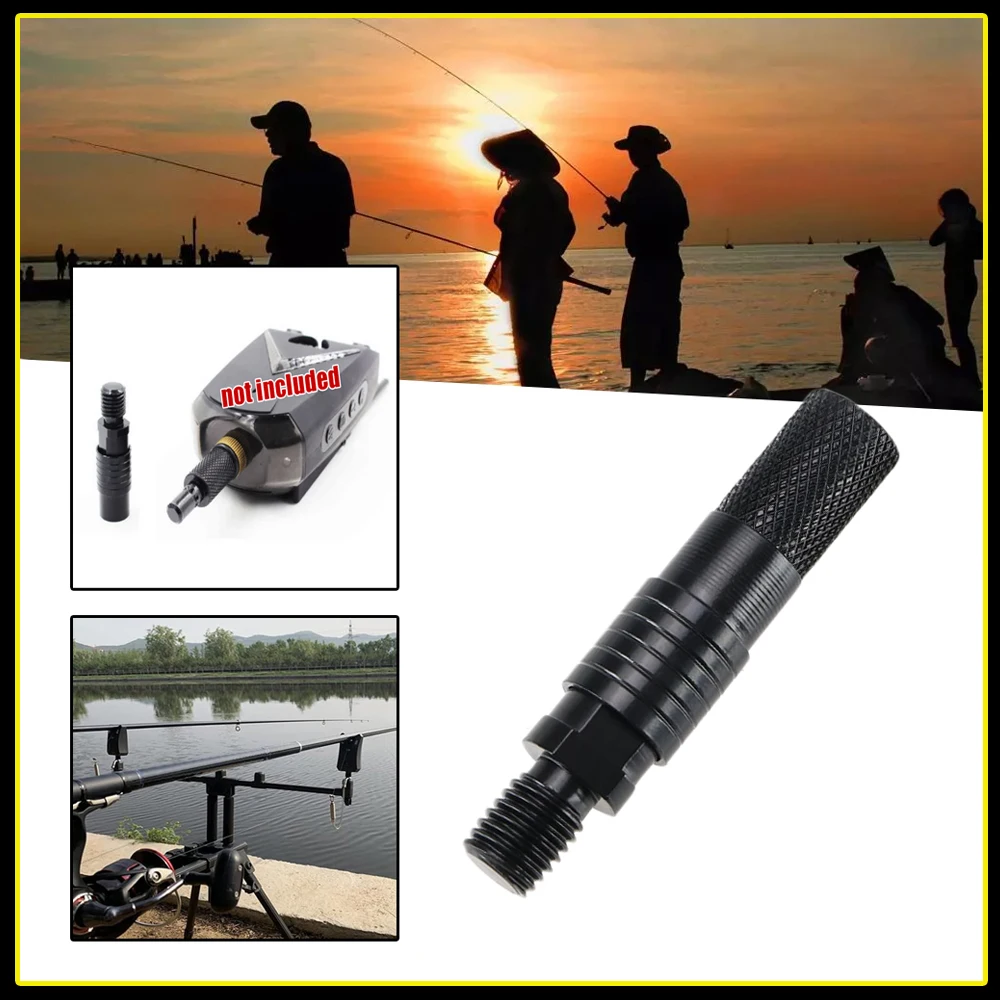 

1pc Fishing Rod Alarm Quick Release Adapter Aluminum Alloy Fishing Bite Alarm Quick Connector Fishing Tackle Tool Accessories