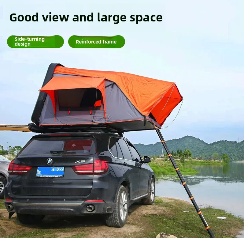 

ZML roof tent, hard shell quick open outdoor camping large space self-driving tour folding bed fully automatic