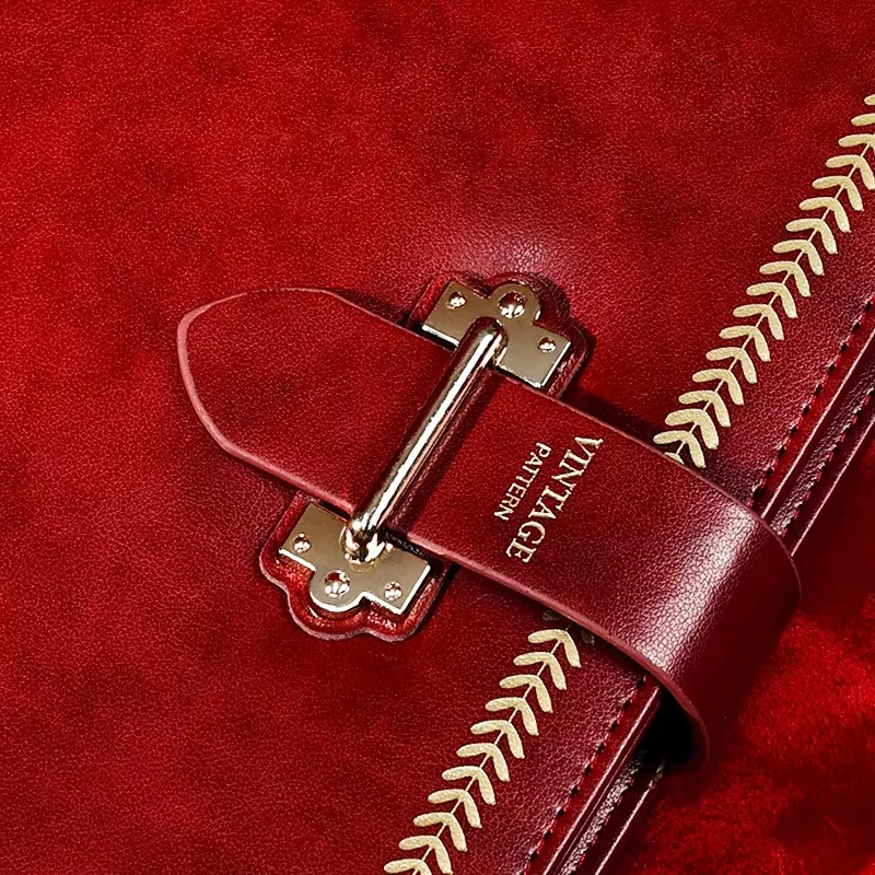 Free Custom Name Logo A5 Notebook Name Leather Cover Planner Writing Pads Binder Diary Office School Supply Gift with Box