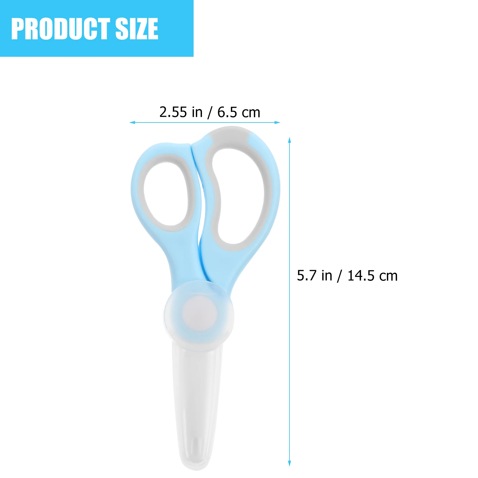 

1 Set Ceramic Garden Pruning Scissors Ergonomic Handle Lightweight Portable Gardening Tool Protective Cover Box Flower Trimming