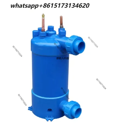 Seawater Pool Heat Pump - Full Titanium Tube Heat Exchanger for Saltwater & Swimming Pools, Efficient Heating
