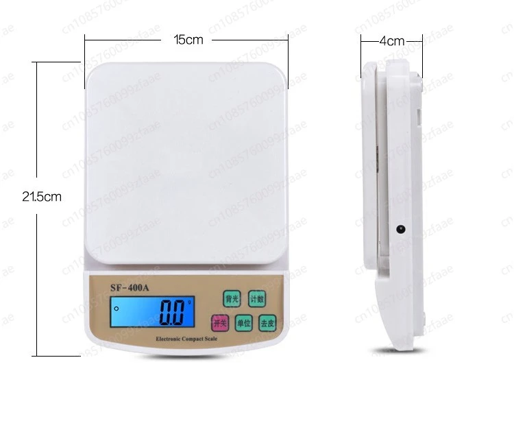 2/5/10Kg 1g/0.1g Libra Digital Kitchen Scales Counting Weighing electronic balance scale SF-400A