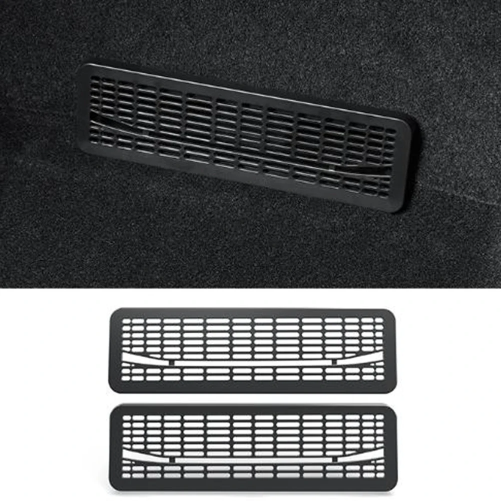 For Tesla For Model Y For Juniper 2025Rear Row Air Outlet Protective Cover Anti-blocking Air Vent Grille Protector Accessories
