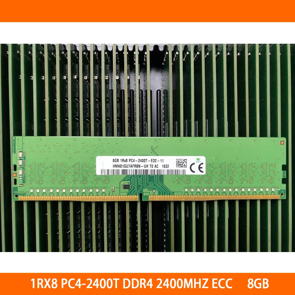 

1PCS 1RX8 PC4-2400T DDR4 2400MHZ ECC 8GB 8G RAM For SK Hynix Memory High Quality Fast Ship