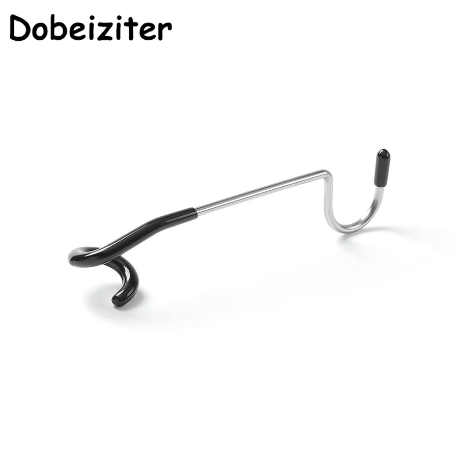 Outdoor Camping Light Pole Hooks Stainless Steel Multi-functional Hooks Camping Equipment Pig Tail Style S-Type Holder Hanger