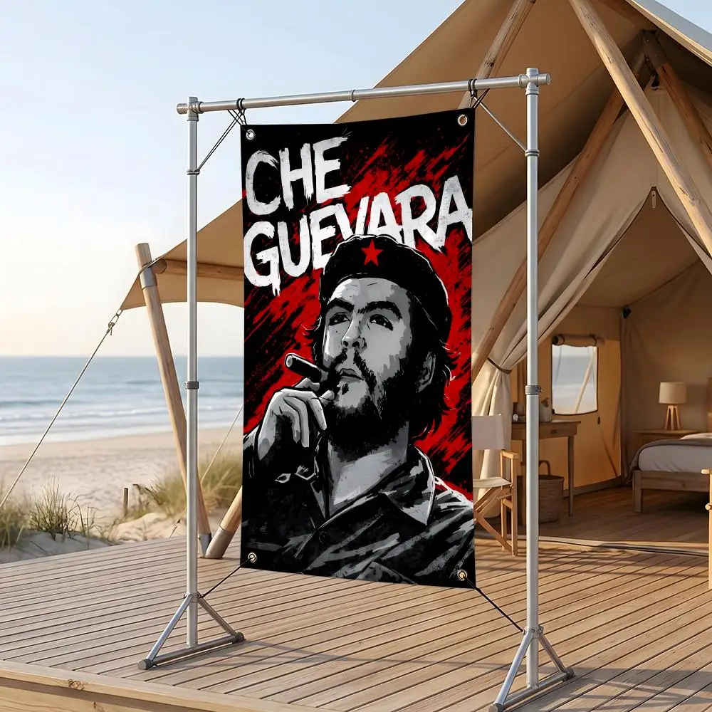 Celebrity C-Che G-Guevara Flags Cozy Yard Flag 4 Grommets Waterproof Durable Lightweight