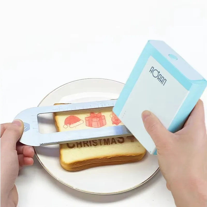 EVEBOT Print‑Pen Handheld Edible Food Printer Coffee Cake Dessert Printing Machine for Home Cafe