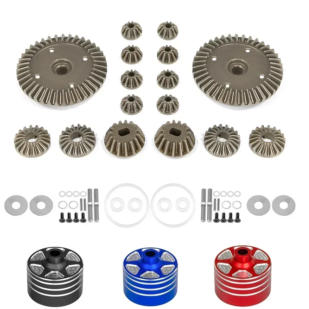 

Metal Differential Case and Gear Set 22049 39T for Tamiya XV-02 MB-01 XM-01 1/10 RC Car Upgrade Parts Accessories
